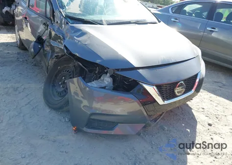 2022 Nissan Versa S из США, поврежденный, VIN 3N1CN8DV1NL861915